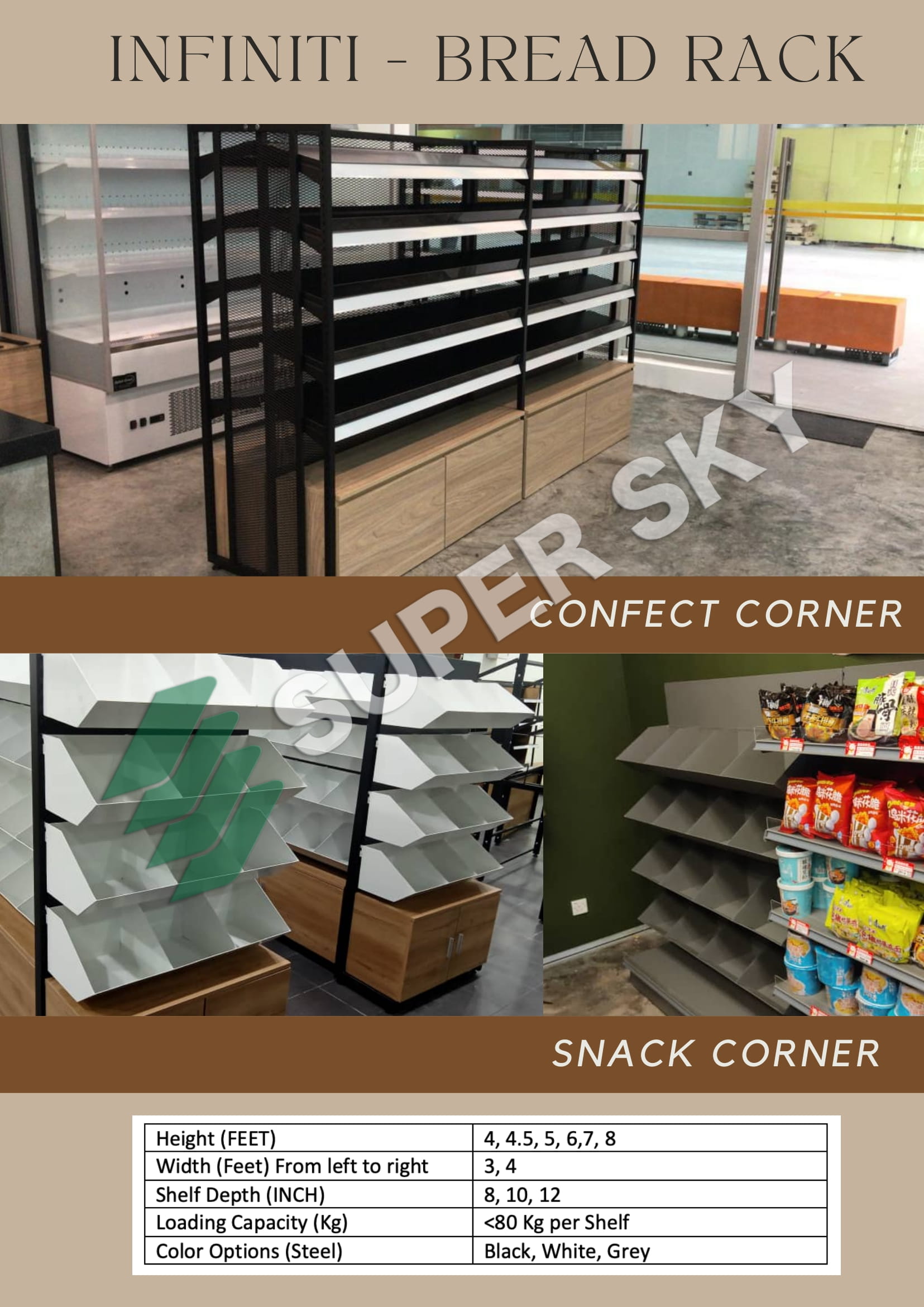 Bread Rack Supplier Super Sky Malaysia