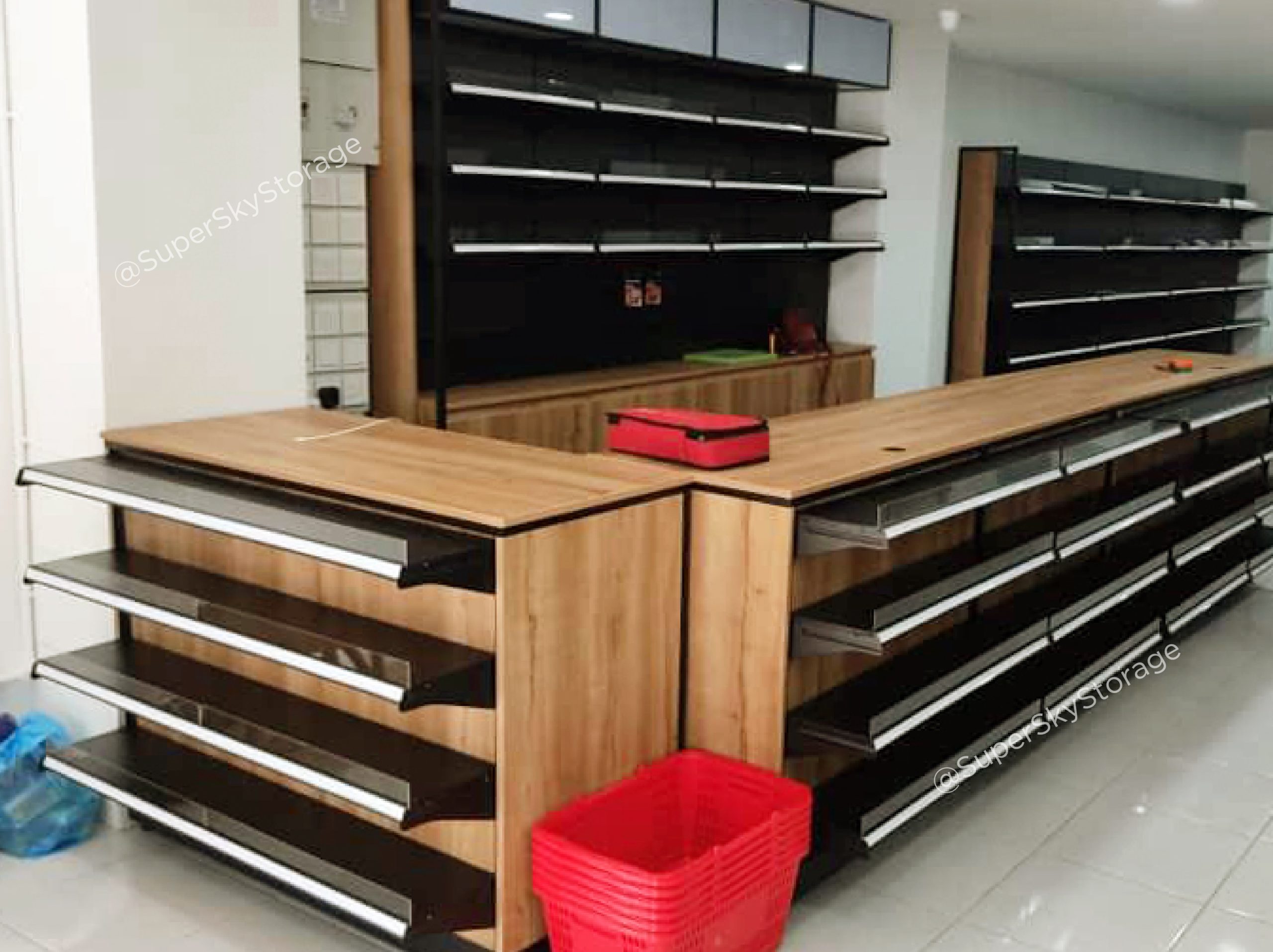 Checkout Counter-Wood